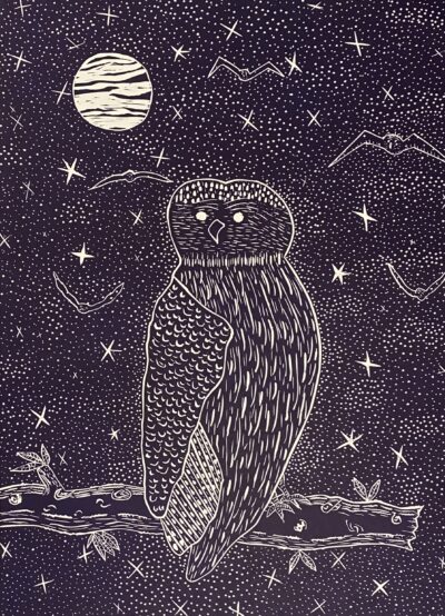Owl - Print - Karen Rogers