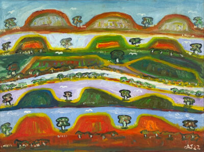 Hil Kantri - Painting - Alan Joshua JNR