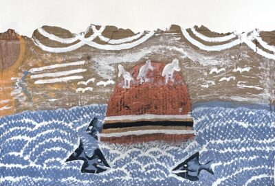 Saltwater - Painting - Jackie  Wuypunba